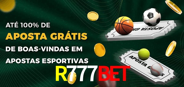 R777bet Ate 100% de Aposta Gratis